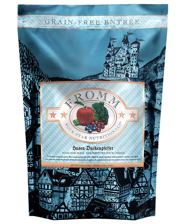 Fromm Four-Star Hasen Duckenpfeffer® Recipe Food for Dogs - 3 Sizes