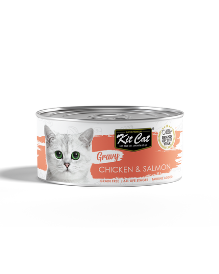 KitCat Gravy Canned Food for Cat - 70g (8 Flavours)