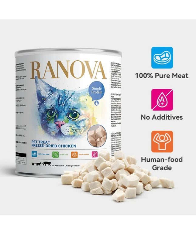RANOVA Freeze Dried Small Bites Chicken - 140g