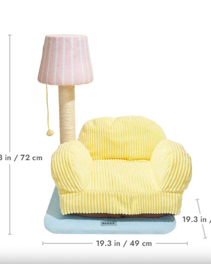 ZeZe Living Room Cat Sofa Set