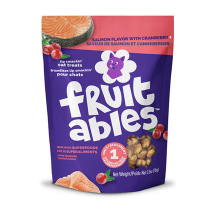 Fruitables® Salmon Flavor with Cranberry Cat Treat 2.5 oz