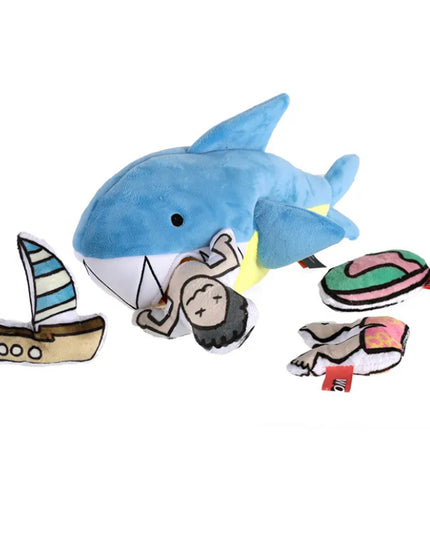 Q-monster Hide and Seek Series Plush Squeaky Dog Toys