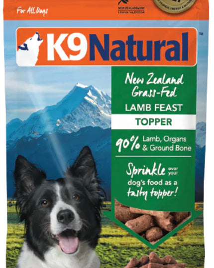 K9 Natural Lamb Feast Topper for Dogs - 142g