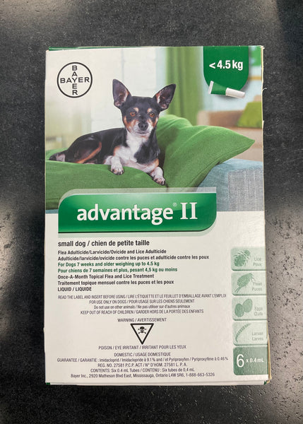 Bayer Advantage® II for dogs （6 pack）