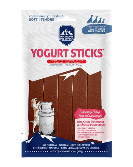 Himalayan Dog Chew Yogurt Sticks Cranberry Honey