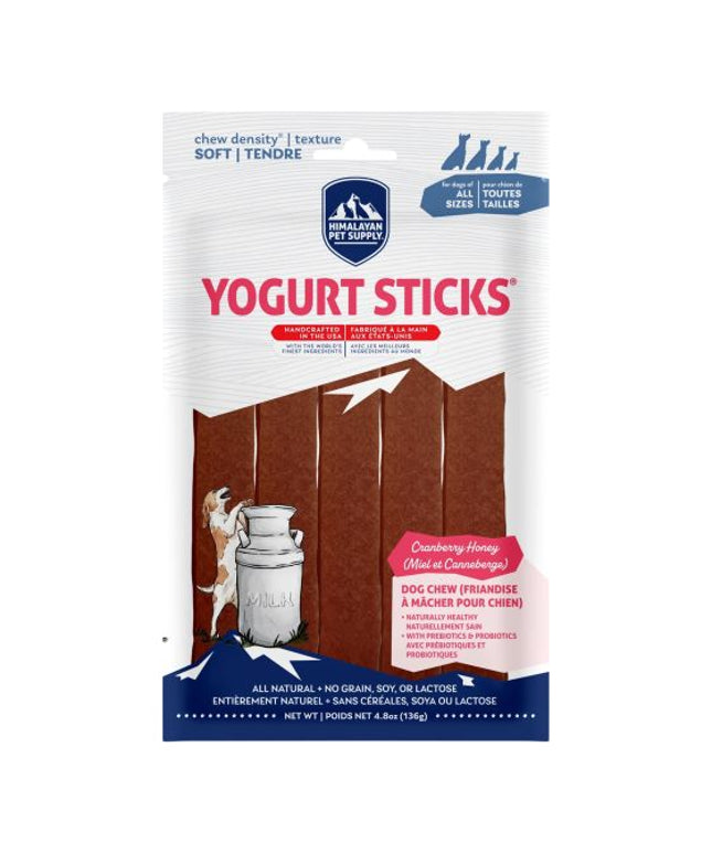 Himalayan Dog Chew Yogurt Sticks Cranberry Honey