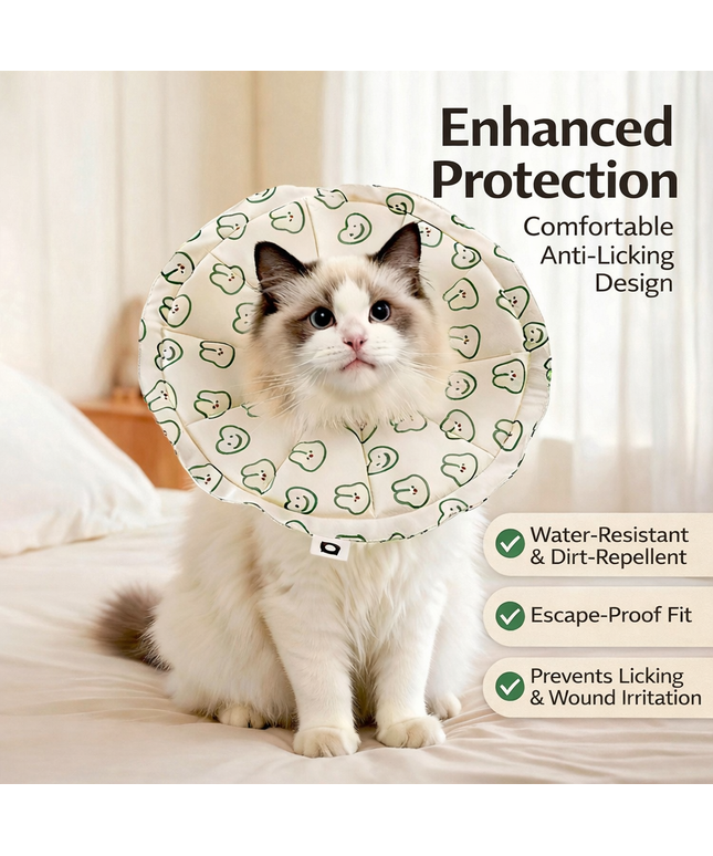 Pillow Elizabethan Collar for Cats