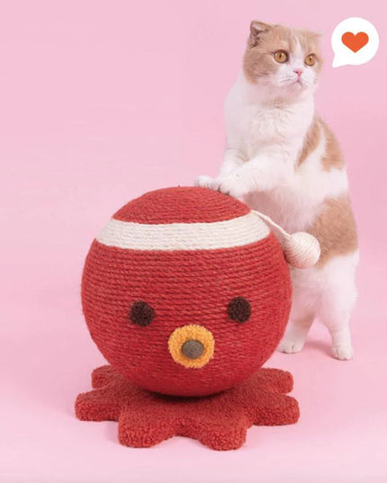 PurLab Takoyaki Cat Scratch Ball
