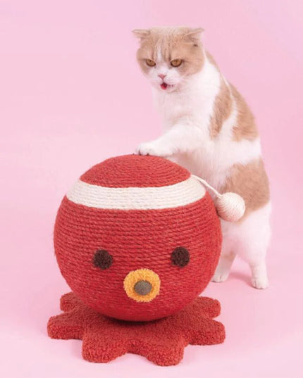 PurLab Takoyaki Cat Scratch Ball