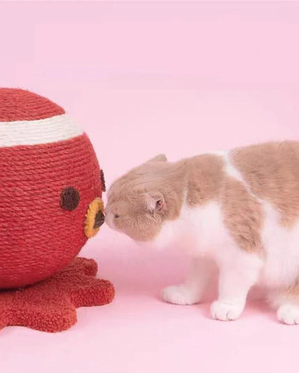 PurLab Takoyaki Cat Scratch Ball