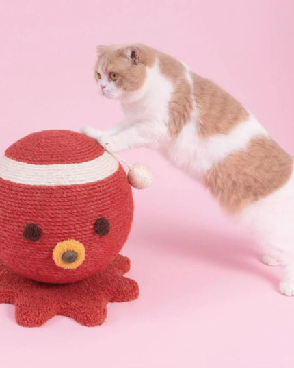 PurLab Takoyaki Cat Scratch Ball