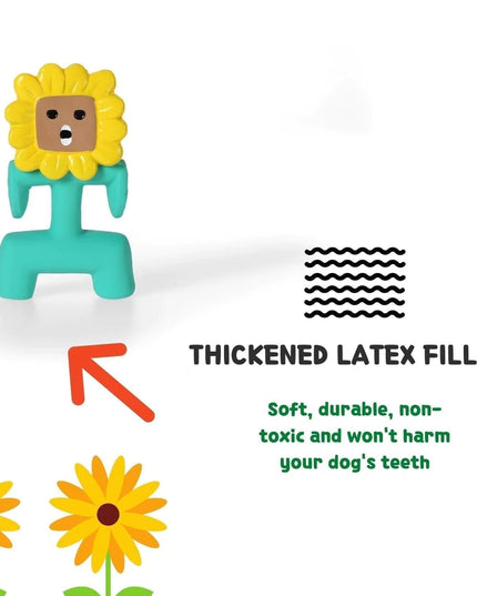 Q-Monster Kung-Fu Series Latex Dog Toy