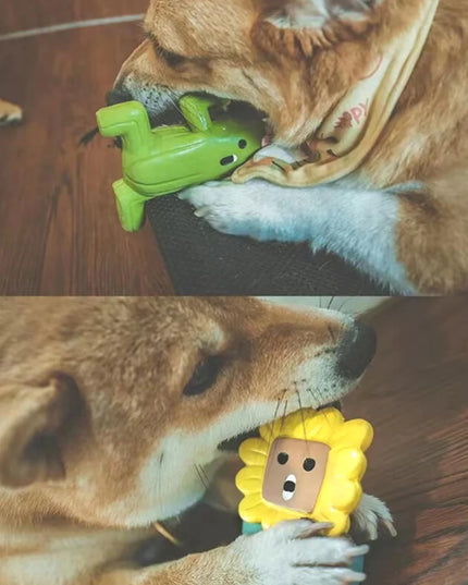 Q-Monster Kung-Fu Series Latex Dog Toy