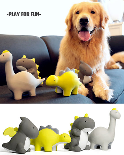 Q-monster Dinosaurs Series Latex Dog Toy