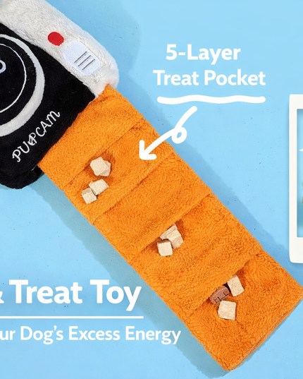 PurLab Polaroid Pet Hidden Food Toy
