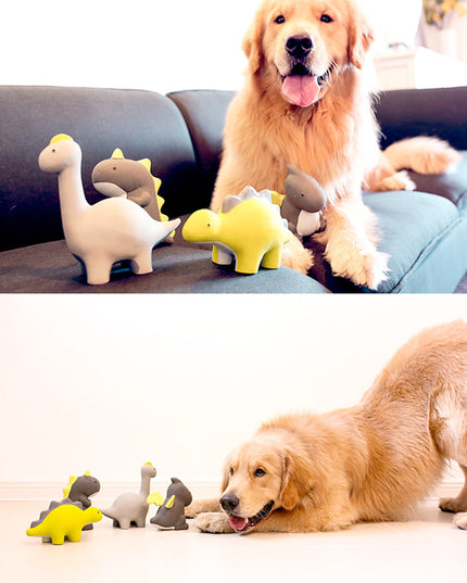 Q-monster Dinosaurs Series Latex Dog Toy