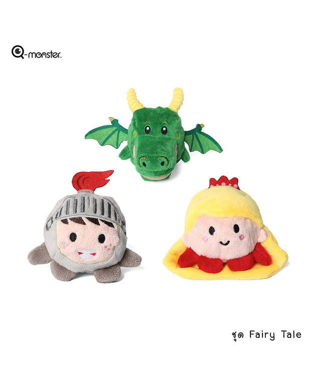 Q-monster Fairy Tale Series Squeaky Dog Toy