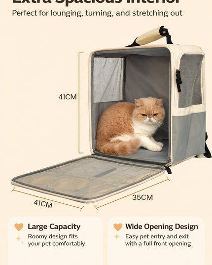 PurLab Polaroid Pet Travel Bag/Carrier