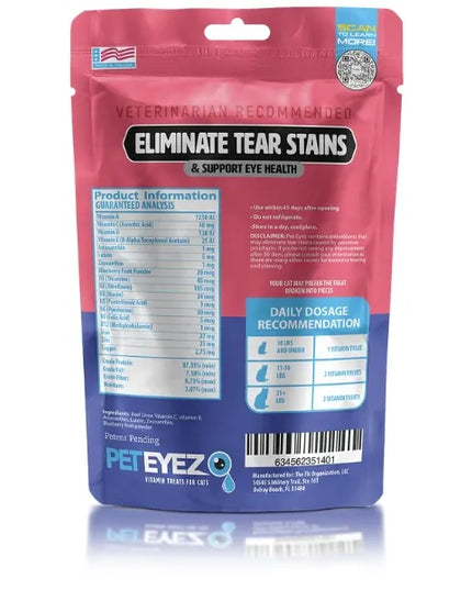 PetEyez Vitamin Cat Treats - 1oz