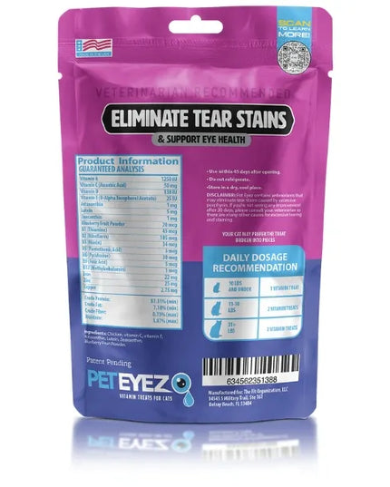 PetEyez Vitamin Cat Treats - 1oz