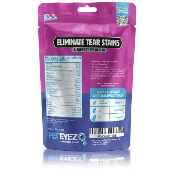 PetEyez Vitamin Cat Treats - 1oz