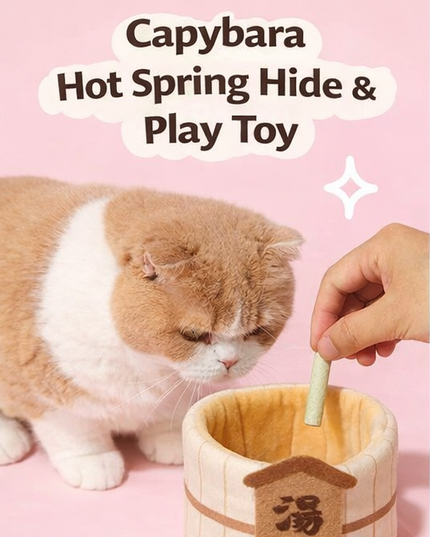 PurLab Capybara Cat Toy