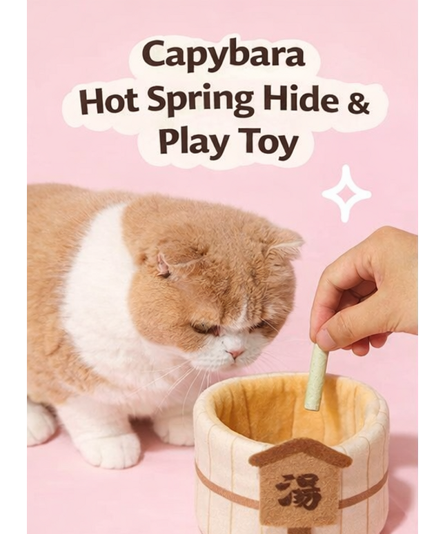 PurLab Capybara Cat Toy