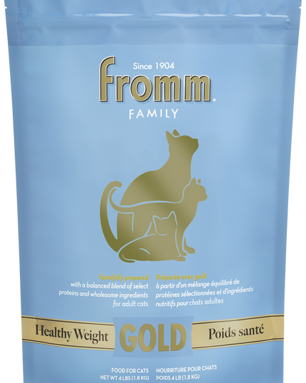 Fromm Gold Healthy Weight Cat Dry Food - 2 Sizes