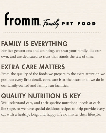 Fromm Gold Healthy Weight Cat Dry Food - 2 Sizes