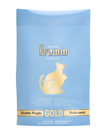 Fromm Gold Healthy Weight Cat Dry Food - 2 Sizes