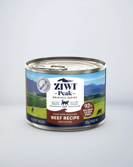 ZIWI® Peak Beef Wet Canned Food for Cats - 2 Sizes