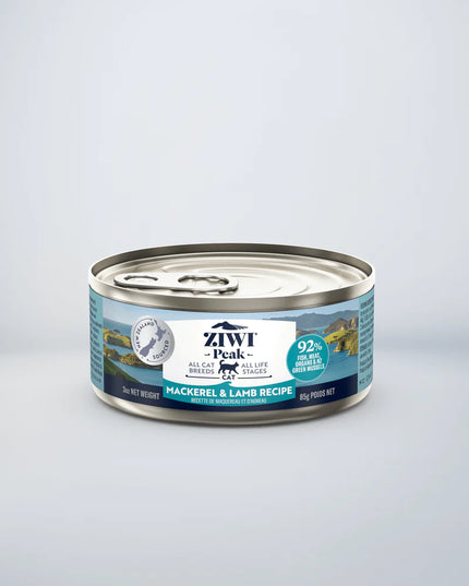ZIWI® Peak Mackerel & Lamb Wet Canned Food for Cats - 2 Sizes