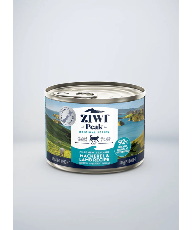 ZIWI® Peak Mackerel & Lamb Wet Canned Food for Cats - 2 Sizes