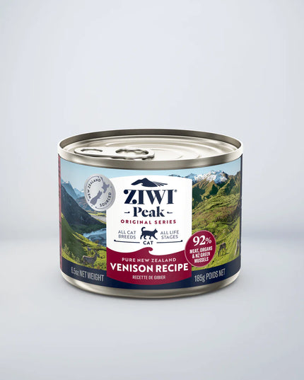 ZIWI® Peak Venison Wet Canned Food for Cats - 2 Sizes