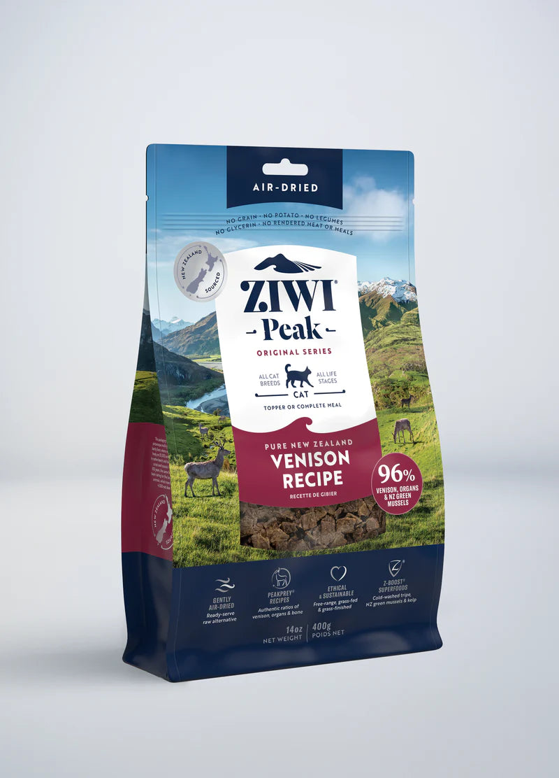 ZIWI Peak Air Dried Cat Food Venison Recipe 400g