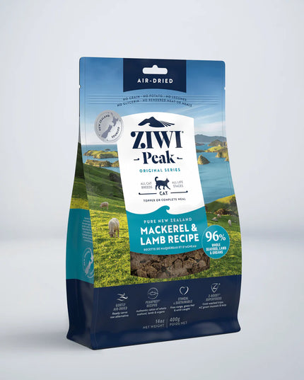 ZIWI® Peak 猫用风干鲭鱼和羊肉食谱