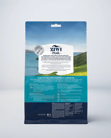 ZIWI® Peak 猫用风干鲭鱼和羊肉食谱