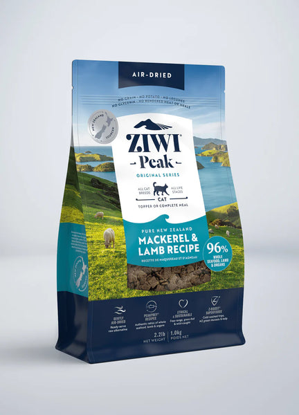 ZIWI Peak Air-Dried Mackerel & Lamb Recipe for Cats