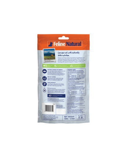 Feline Natural Chicken & Lamb Feast Freeze-Dried Cat Food - 3 Sizes