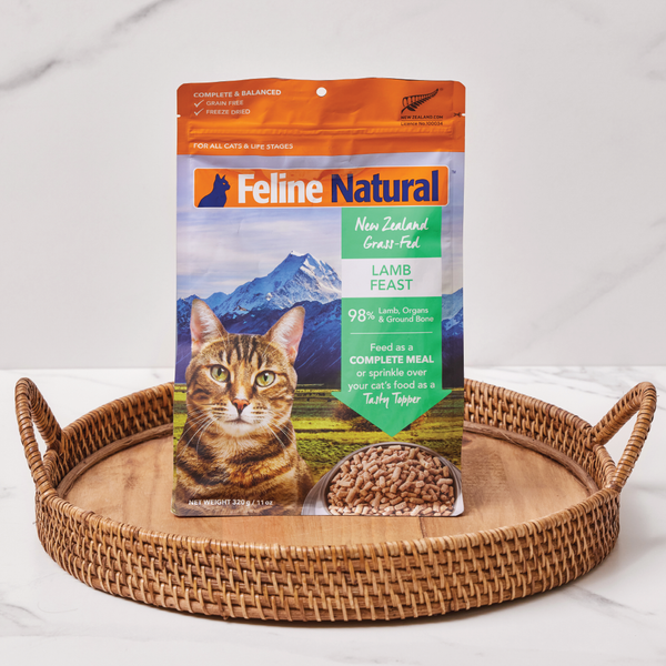 Feline Natural Lamb Feast Freeze-Dried Cat Food 320g