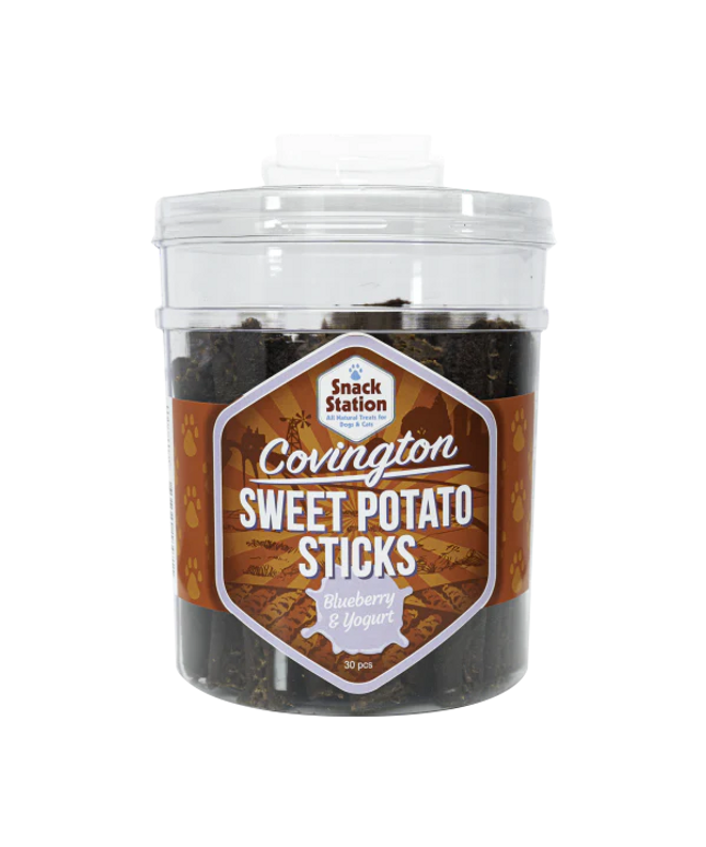 This & That Snack Station Convington Sweet Potato – Blueberry & Yogurt Sticks