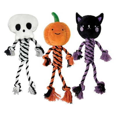 Foufit Halloween knot plush dog toy