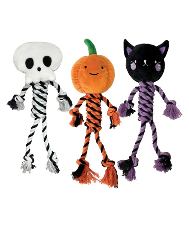 Foufit Halloween knot plush dog toy