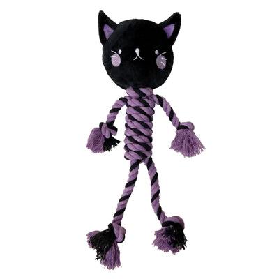 Foufit Halloween knot plush dog toy