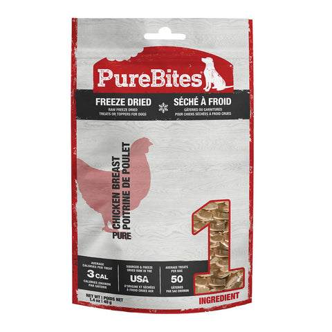 PureBites Freeze Dried Dog Treats - Chicken Breast