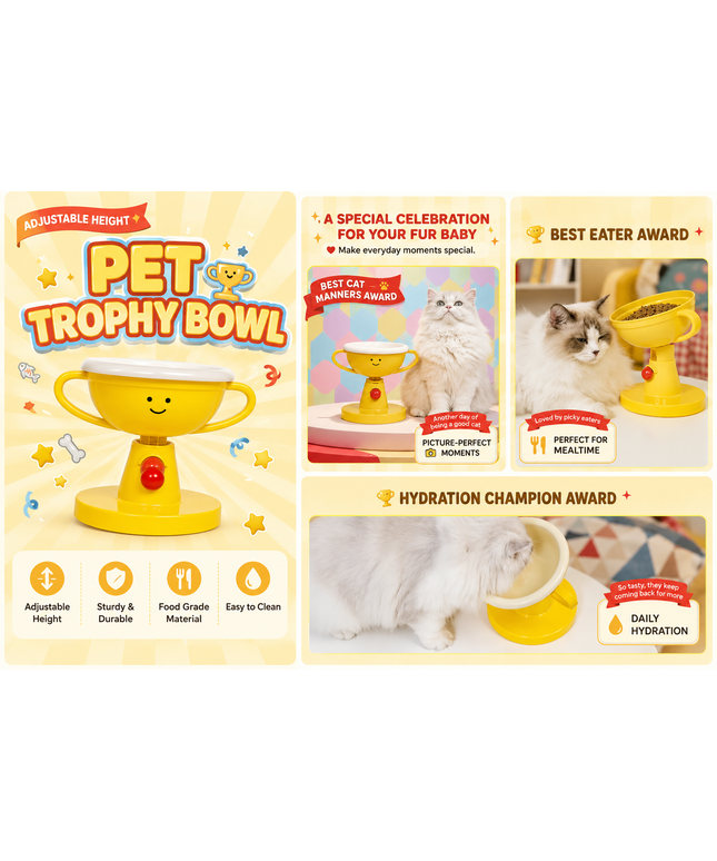 PawChamp Adjustable Bowl