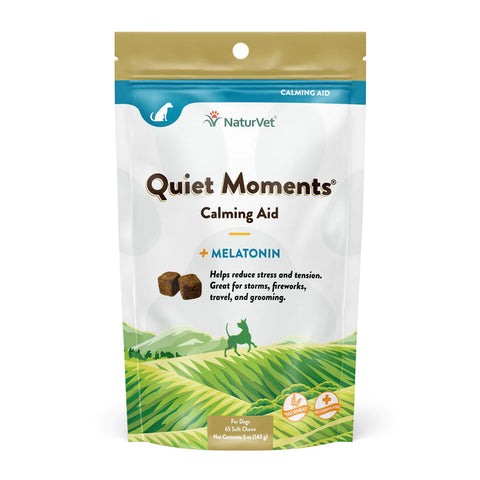 NaturVet Quiet Moments® Dog Soft Chews with Melatonin