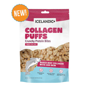 Icelandic+ Collagen Puffs Cat Treat 0.5-oz Bag