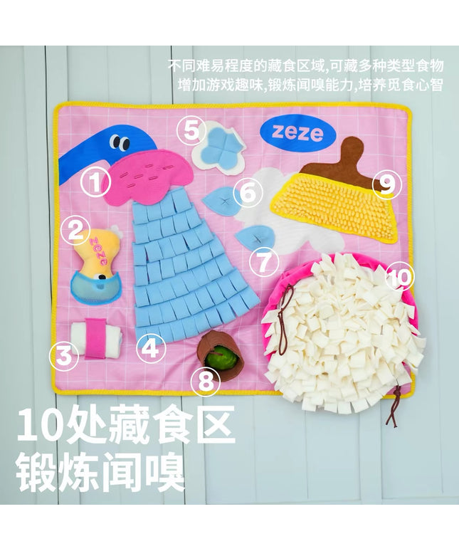 ZeZe Dog Snuffle Mat-Bathroom