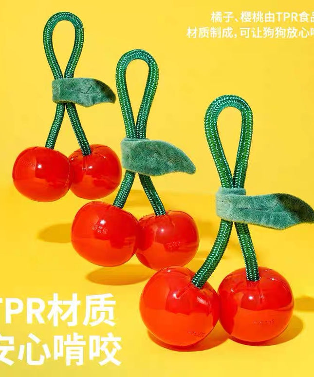 ZeZe Cherry-Shaped Chew Toy-27*6.5*6.5cm